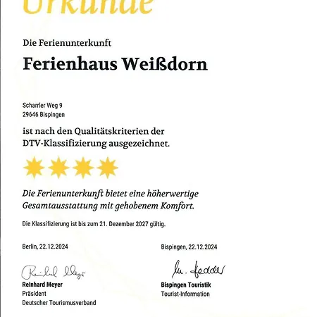 Bispinger-heidezauber-haus-weissdorn Casa vacanze *